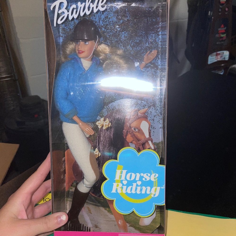 Horse Riding Barbie Doll